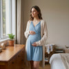 Lunelle Bump to Baby Maternity Gown -  Pregnancy, Delivery & Postpartum